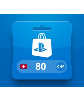 PlayStation Network CHF 80 Card CH PlayStation 4 Key 